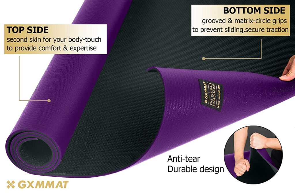 Commercial Exercise Mats 26 Figure 18 Top and bottom sides of exercise mats