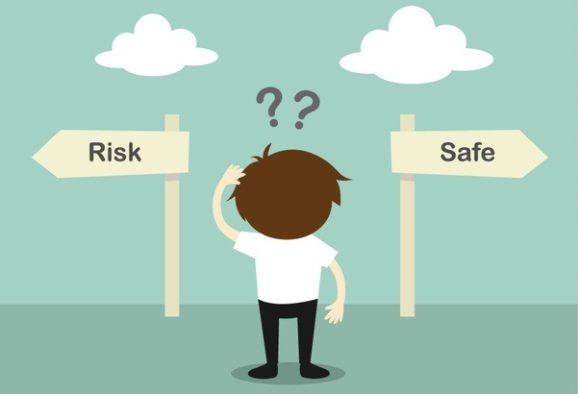 Figuur 19 Vraag jezelf af of het riskant of veilig is?