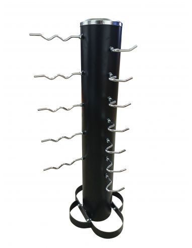Gym Attachment Storage 10 Figure 2. Single pole gym attachment storage