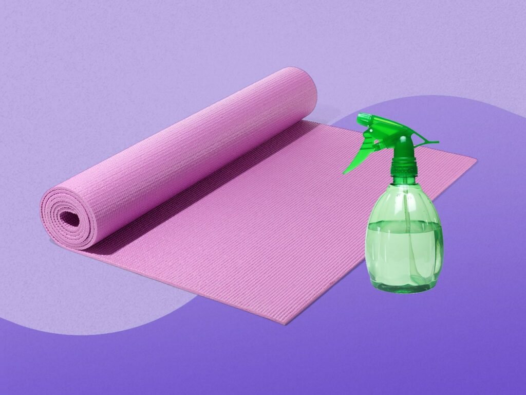 Commercial Exercise Mats 30 Figure 22 Sanitizing exercise mats