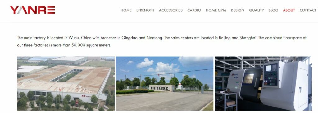 Rubber Dumbbells Manufacturer 37 Figure 23 Yanre Fitness Factory in Wuhu China