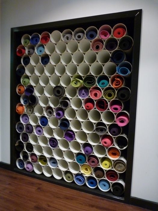 Black Yoga Mat Supplier 34 Figure 25 Customized mat storage cabinet