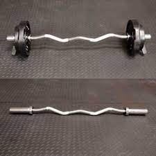 Commercial Curl Bar 13 Figure 5. Free weight commercial curl bar