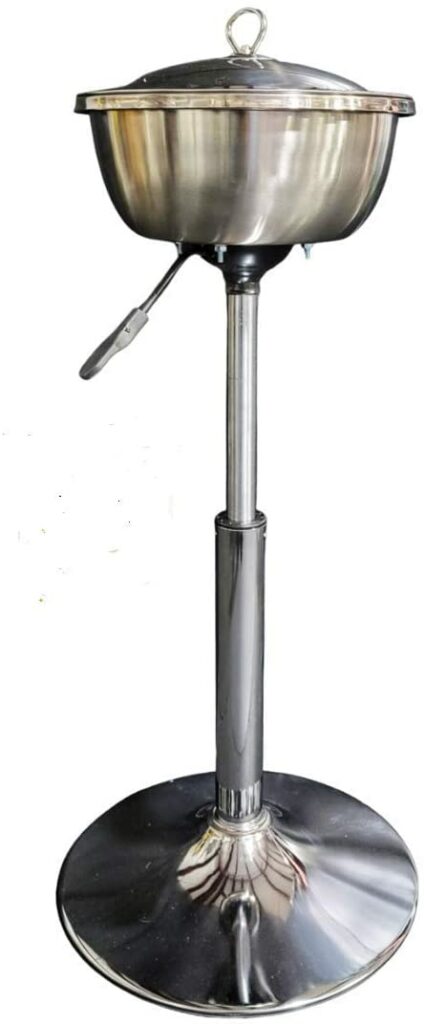 Gym Chalk Stand 9 Figure 5. Gym chalk bowl with lip and lid