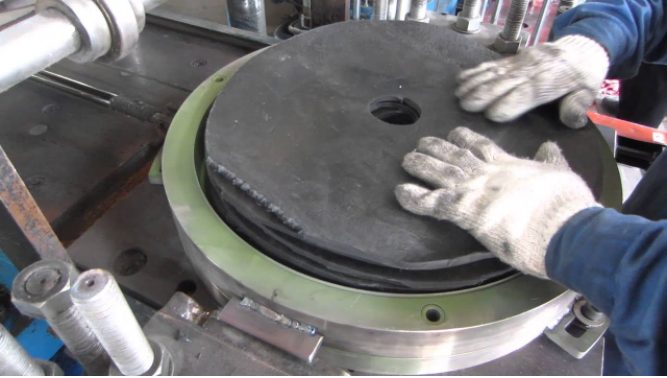 Wholesale Hi-Temp Bumper Plate 40 Figure 5 Coating rubber on hi temp bumper plate