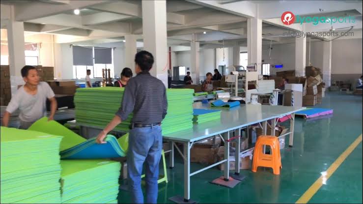 Yoga Mat China 17 Figure 6 Factory visit for yoga mats 1 1