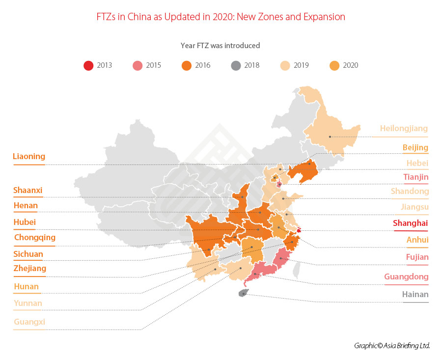 Black Yoga Mat Supplier 17 Figure 7 Industrial zones of China from 2013 – 2020