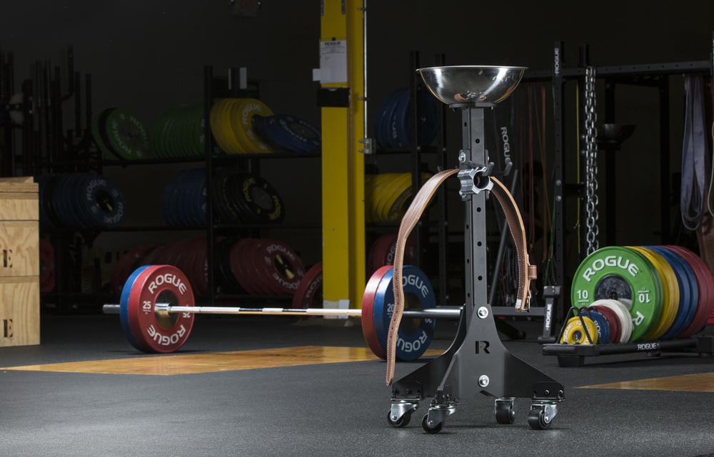 Gym Chalk Stand 11 Figure 7. Gym chalk stand with wheels and hangers