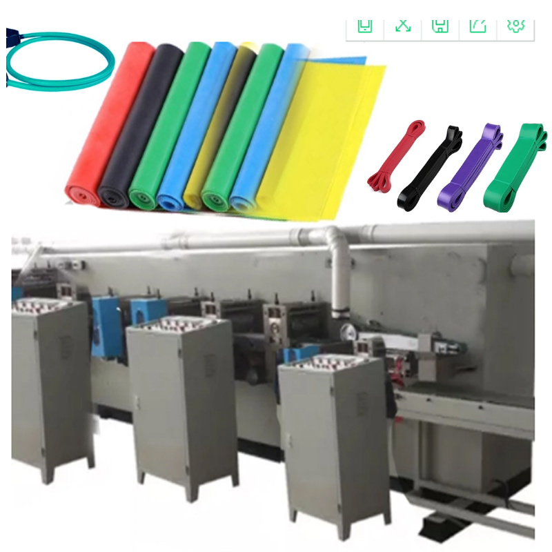 Resistance Loop Band Manufacturers 25 Figure 8 Latex resistance bands production line