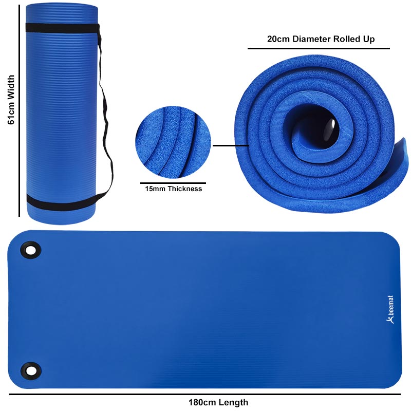 Commercial Exercise Mats 16 Figure 8 The length of the exercise mat