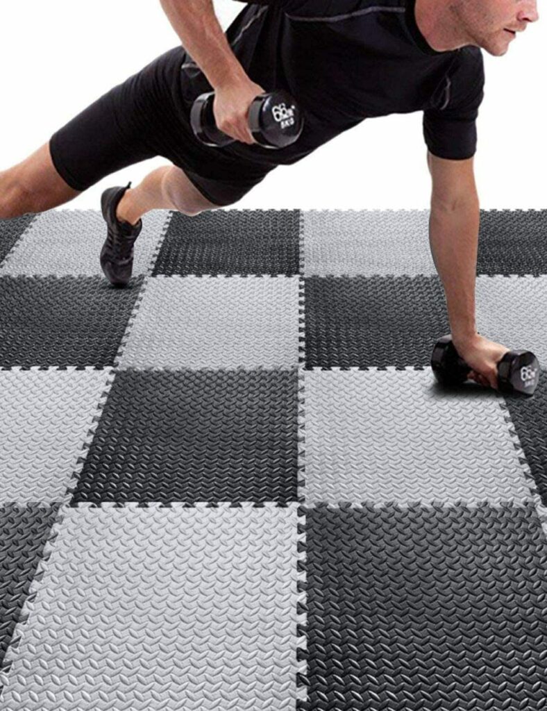 Commercial Gym Flooring Tiles 22 Figure 9 Foam mats for gym flooring