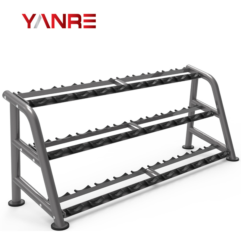 Commercial Dumbbells 53 Figure 18 Horizontal Dumbbell Racks by Yanre Fitness