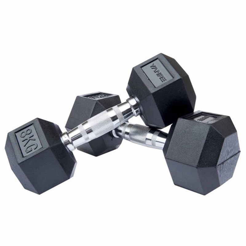 Commercial Dumbbells 41 Figure 6 Hex commercial dumbbells by Yanre Fitness