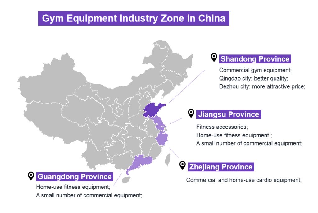【2021】 Top 10 Commercial Gym Equipment Manufacturers in China 6 Top 10 gym equipment industry zone 1 1024x685 1